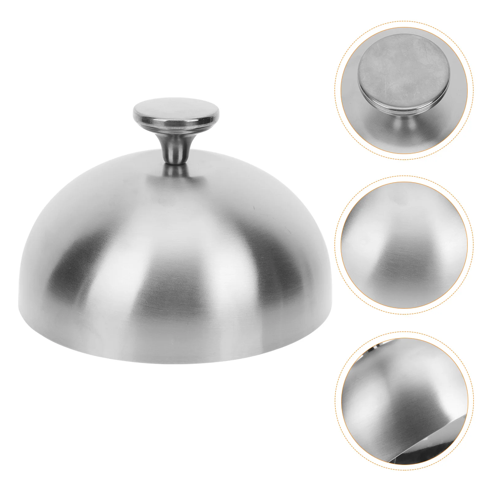 

Stainless Steel Steak Cover Fresh-keeping Food Protecting Lid Kitchen Gadgets Insect-proof Dome