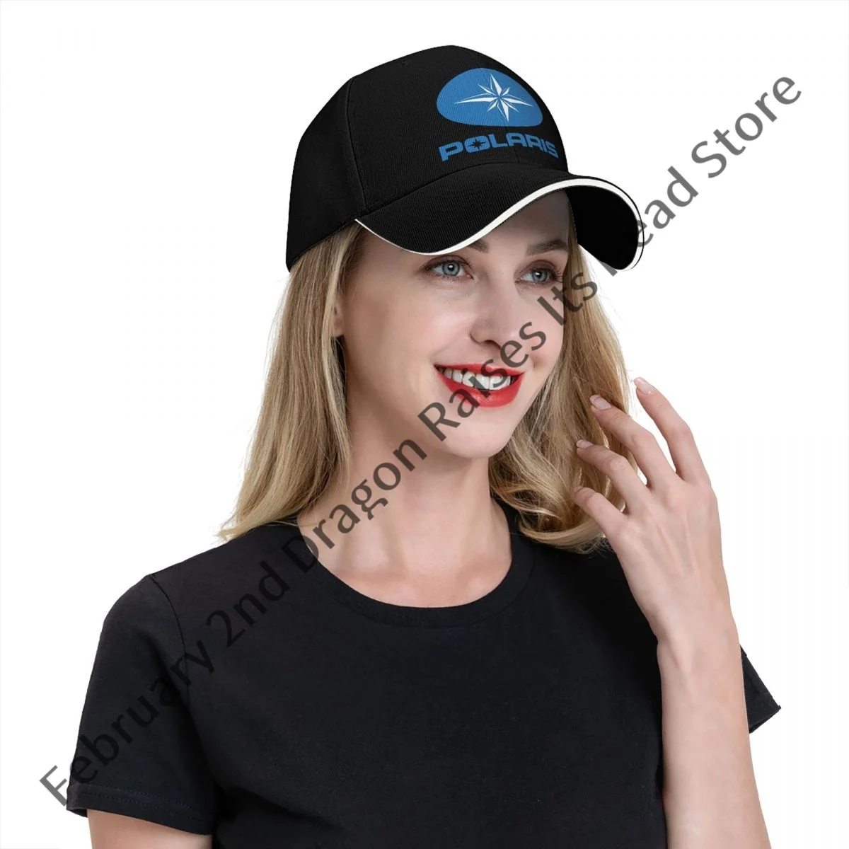 Polaris Funny Baseball Men Polyester Hats Adjustable Hat Universal Casual Cap Truck driver Hat