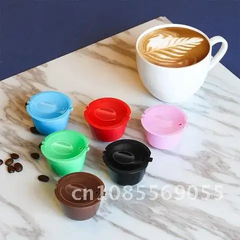 

1 Coffee Machine Capsule Cup Reusable Filter For Nescafe Dolce Gusto Refillable Coffee Cup Pod Holder Strainer Pcs