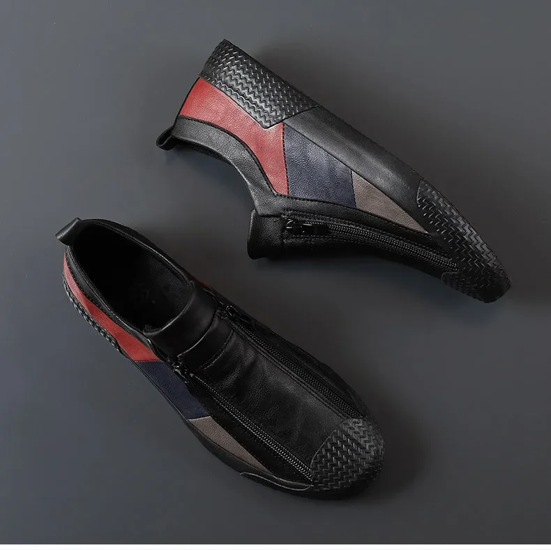 Men's Vulcanized Shoes Spring/Autumn Designer Sneakers Breathable Men Loafers Shoes Soft Sole Comfortable Casual shoes Flats 6