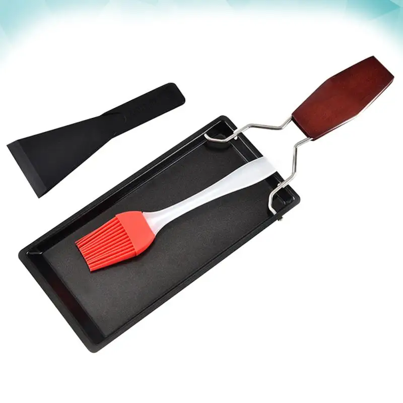Description Picture 6 of itemBakeware Set Frying Comal Steak Pan Grilling Cheese Square Plastic Mini Griddle