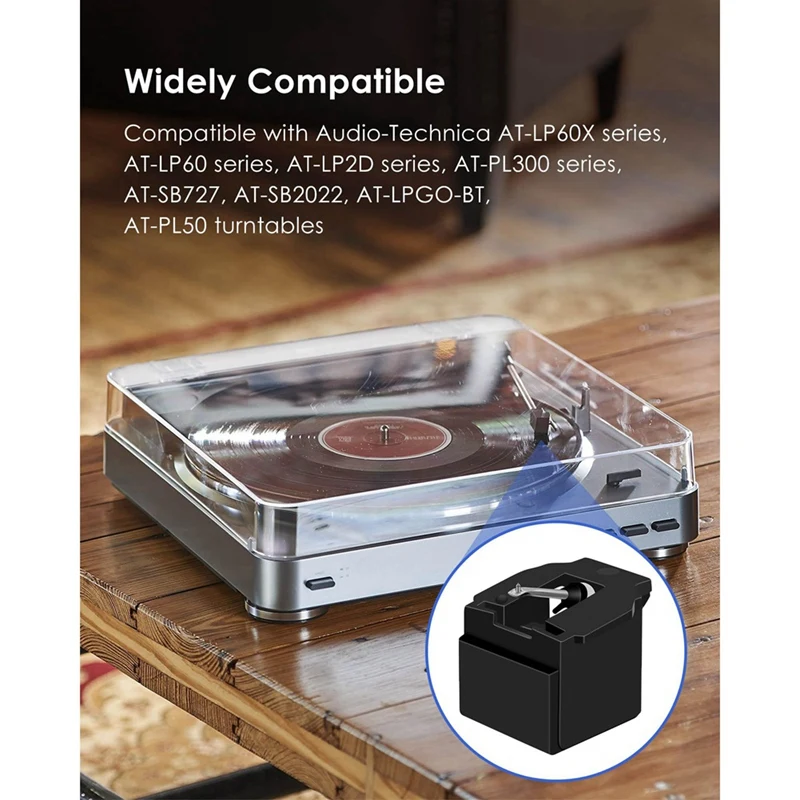 ATN3600LE AT-LP60X 시리즈 AT-LP60 시리즈 AT-LP2D 시리즈 AT-PL300 시리즈용 교체 스타일러스-ABFB