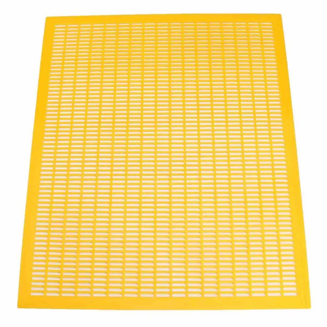 20" Yellow Bee Queen Excluder Trapping Net Grid Beekeeping Plastic Farming