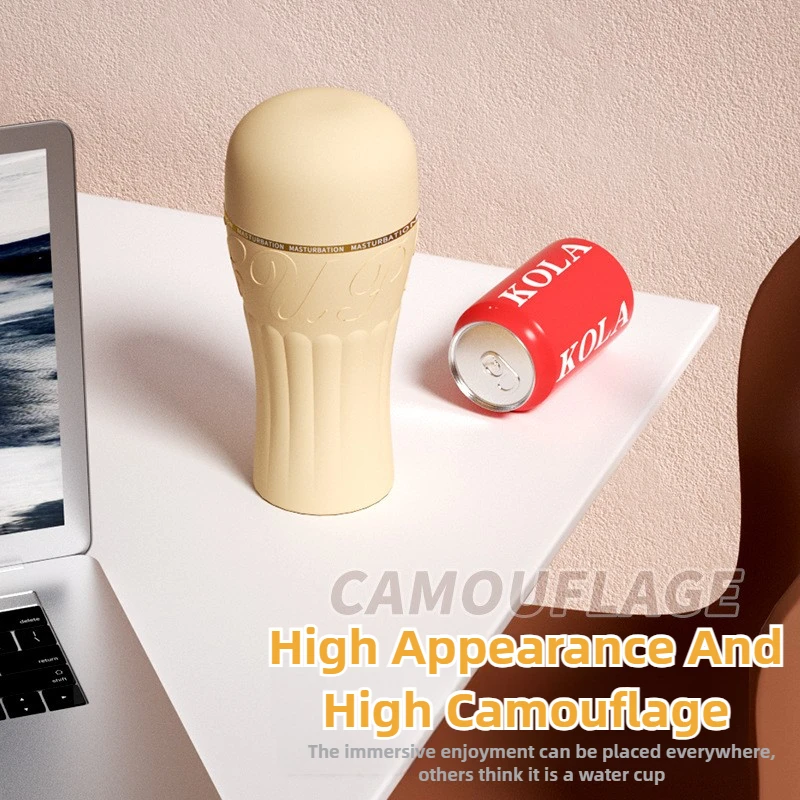 Male Sucking Masturbation Cup Soft Pussy Tight Vagina Adult Oral Sex Training Vacuum Pocket Cup Men's Sex Toy_voghion.com