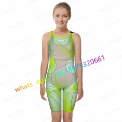 Swimwear Girs Professional One Piece Swimsuit Racing Training Bathing Suit Outdoor Sports Open Water Swimming Bodysuit 2023