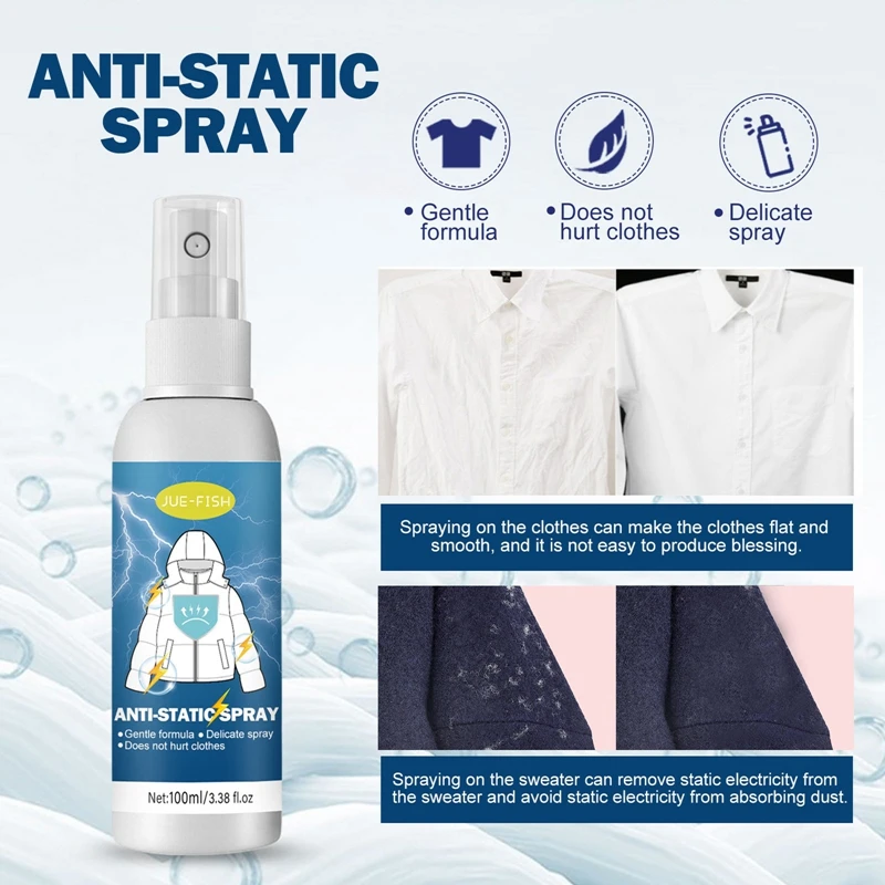 Prevent Hair Static Electricity Household Items Down Jacket In Addition To Electrostatic Spray Cleaning Chemicals Merchandises