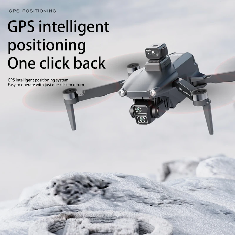 GPS Drone 4K HD Dual Camera Quadcopter with Obstacle Avoidance