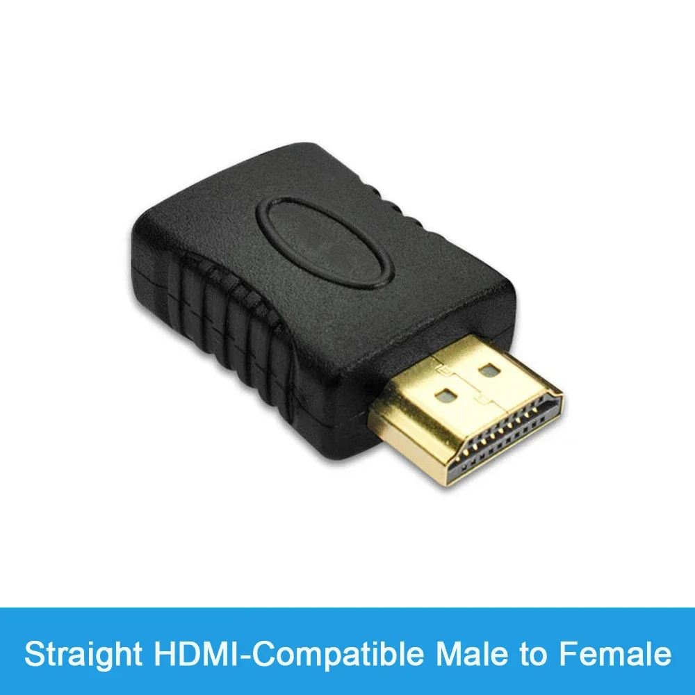 HDMI-Compatible Adapter 90 270 Degree Right Angle Male to Female Converter 8K HD Connector Mini / Micro HDMI-compatible Extender