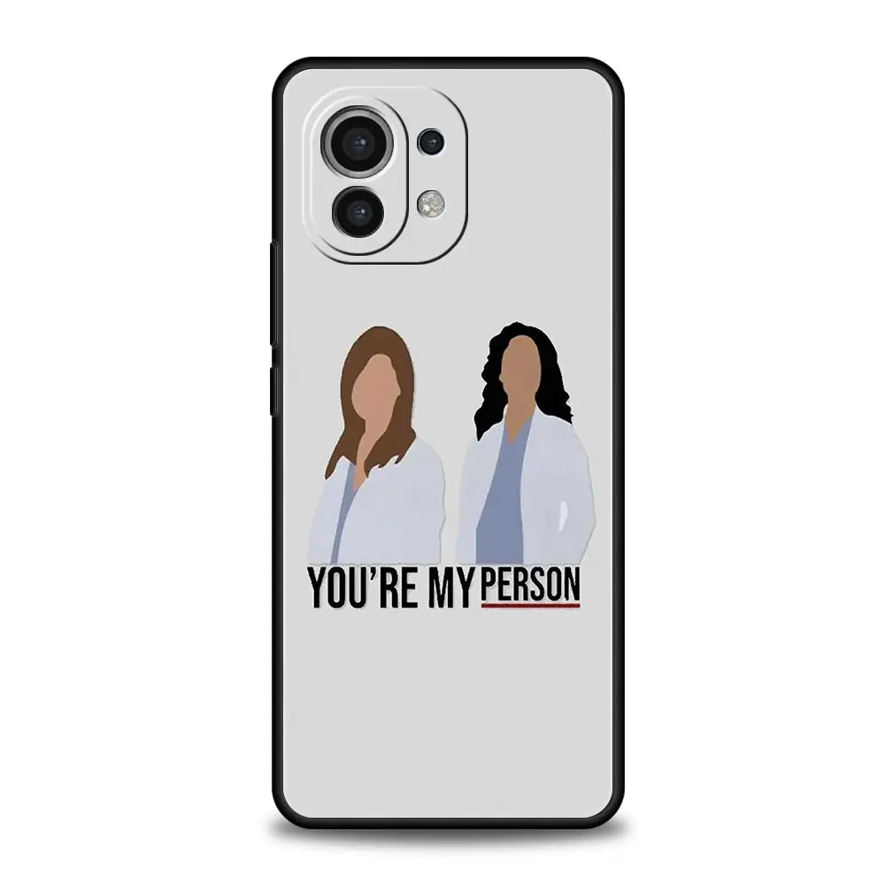 Grey's Anatomy You Are My Person Soft TPU Phone Case