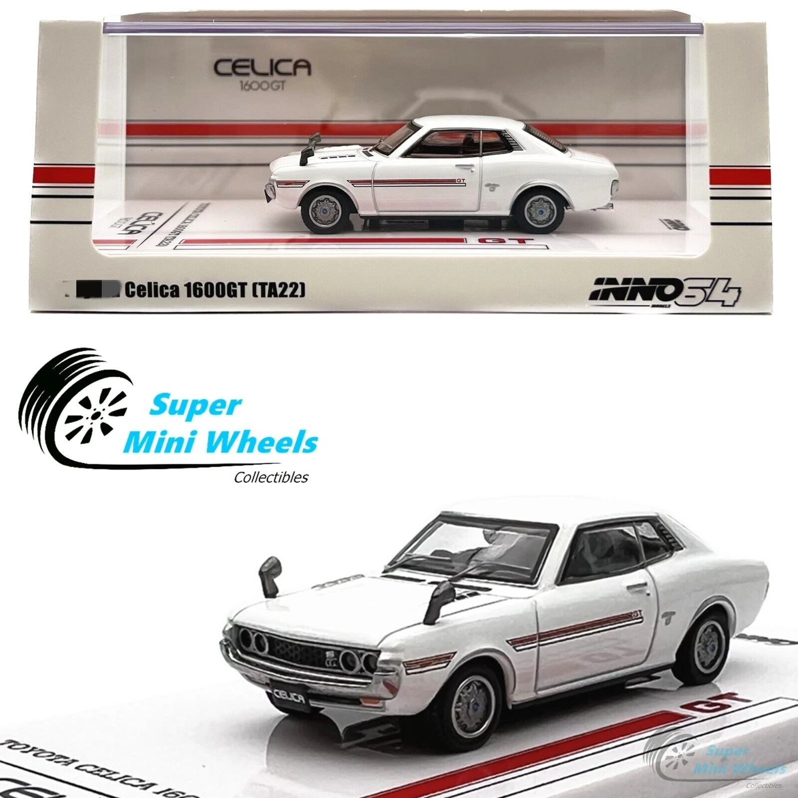 

Коллекционная модель автомобиля INNO64 1:64 Celica 1600GT TA22, лимитированная коллекция, хобби-игрушки ограниченного выпуска