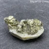 Natural Stone Pyrite Crystal Clear Quartz Cluster Mineral Specimen Raw Rock Chalcopyrite Decoration Rough Polished Healing 1