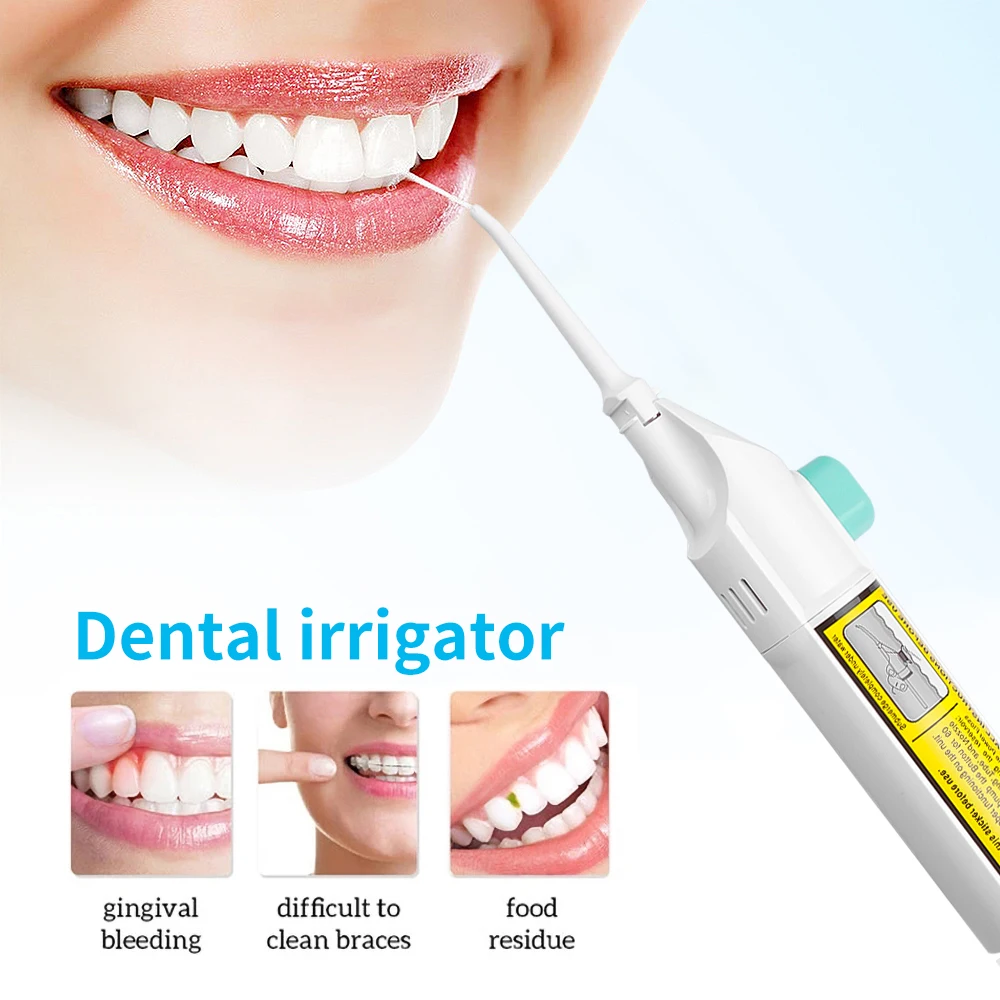 Irrigator Dental Teeth Cleaning Oral Jet Portable Water Floss Fluid Flosser Care Hygiene Washing Device Whitening Irrigation |