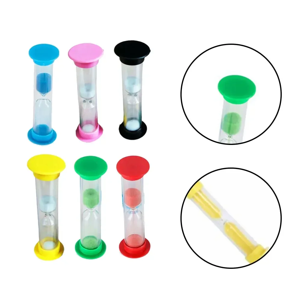 1Minute Sand Timer Teaching Games Cooking Timing Hourglass Different Colours Home Ornament Gift For Egg Timer Kitchen Supplies