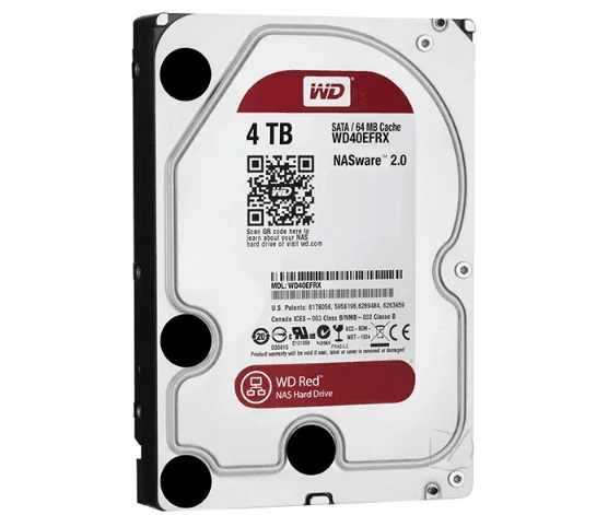    WD 4TB  NAS ϵ ũ ̺, 3.5 4TB  ϵ ̺ 5400RPM SATA 6 Gb/s 64MB ĳ ũž