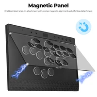 Haute42 Magnetic Hitbox Leverless Controller Button Rim Arcade Controller For PC/PS4/PS5/Switch Stickless Arcade Stick Hitbox - Image 3