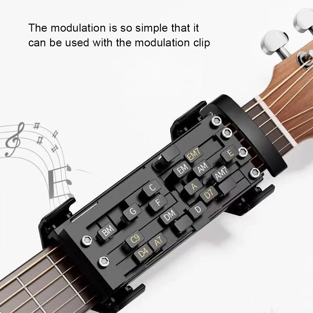 기타 보조 코드, 휴대용 기타 학습 시스템 초보자를위한 교육 트레이너 초보자를..