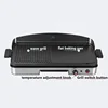 Griddle electric griddle teppanyaki commercial household grilled steak machine desktop griddle Korean frying pan 6