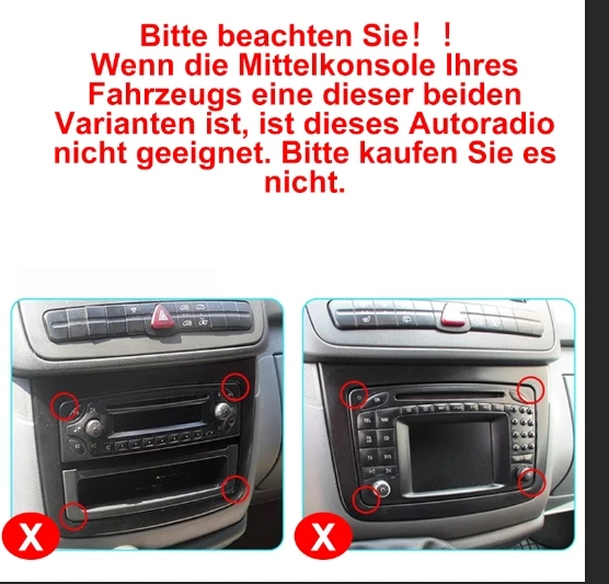Essgoo 2DIN Android 14 9inch Carplay Car Stereo Multimedia Player Radio GPS Navi For Mercedes Benz A/B Class W169 W245 B200 W906