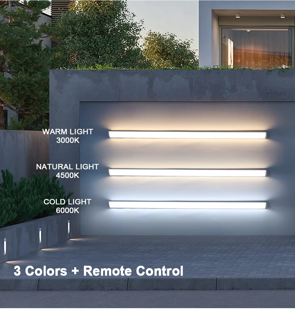 Outdoor Wall Lights - Installation Example