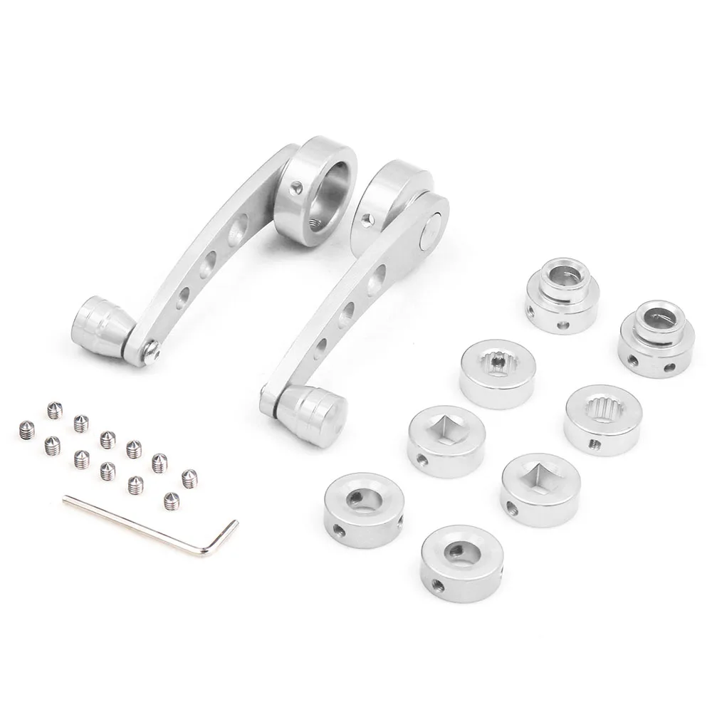 best windshield wipers 1Set Universal Car Window Handle Winder Riser Replacement Winder Crank Riser Window Handles Aluminum Alloy wiper blades Windshield Wipers