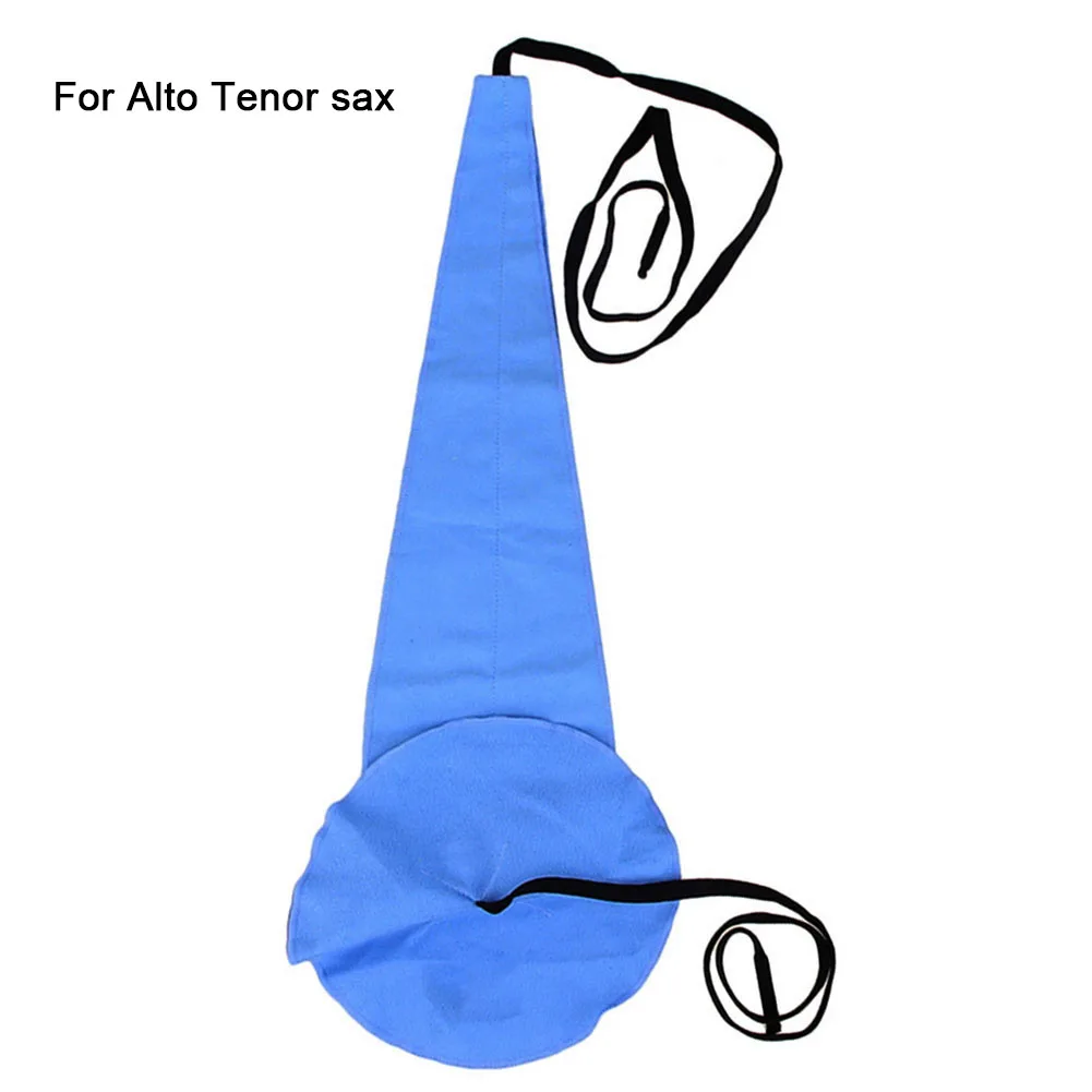 Saxophone Cleaning Cloth Kit Parts Pull Sax Set Tenor Through 18*12*1cm Accessories Blue Cleaning Cloth Clothes