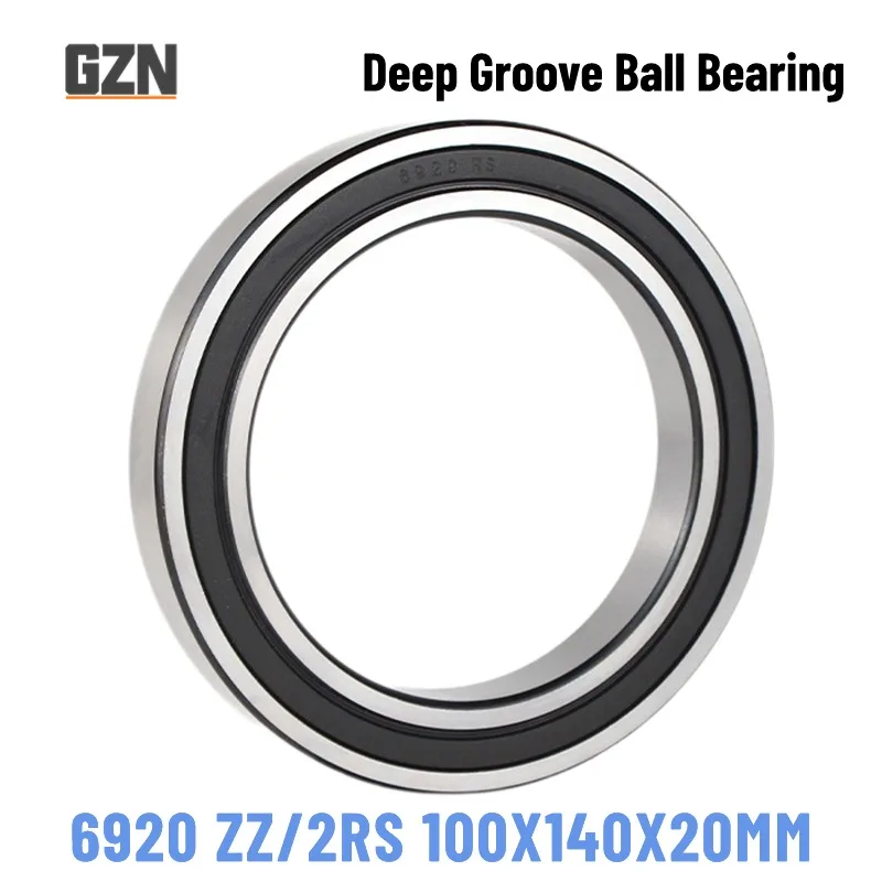 

1PCS 6920 ZZ 6920-2RS ABEC-1 100x140x20 MM Thin-wall Deep Groove Ball Bearing Mechanical Equipment Bearings