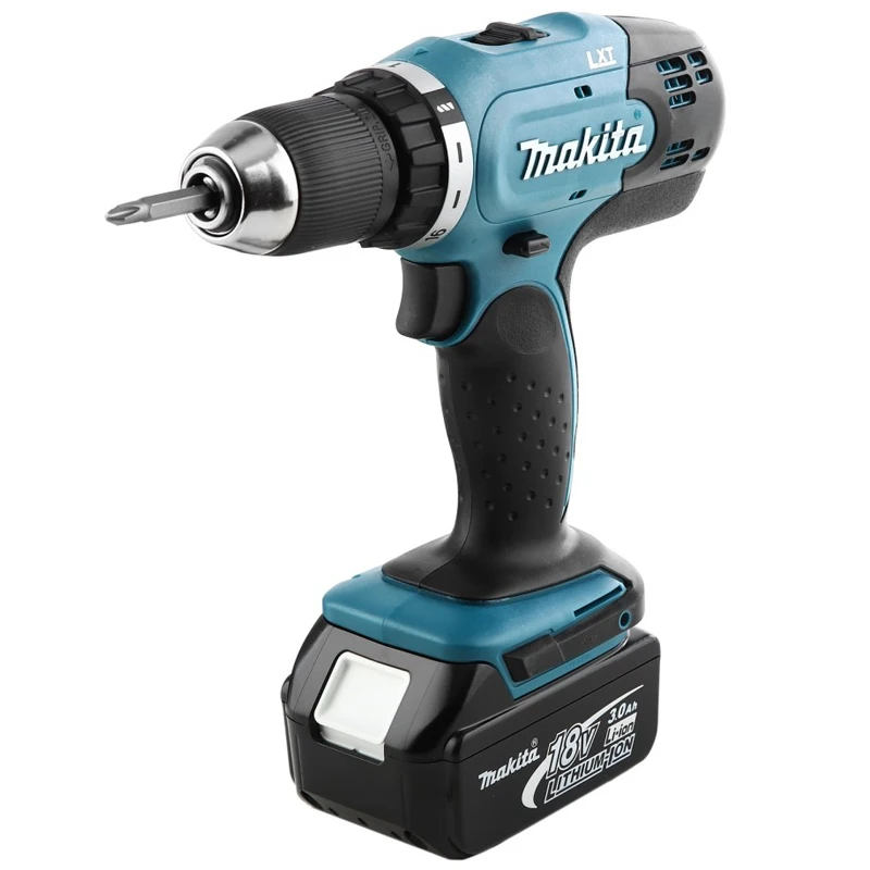 Дрель-шуруповерт аккумуляторная Makita DDF453RFE (Напряжение аккумулятора 18 В емкость
