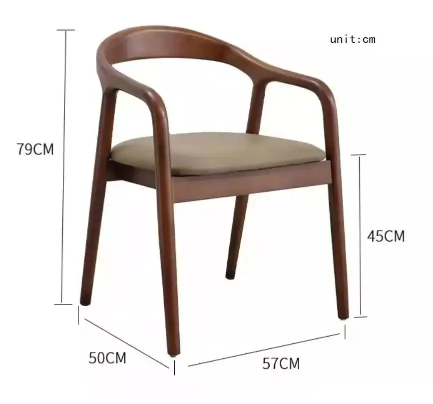 Factory Can Customize High Quality Durable Wooden Restaurant Coffee Chairs