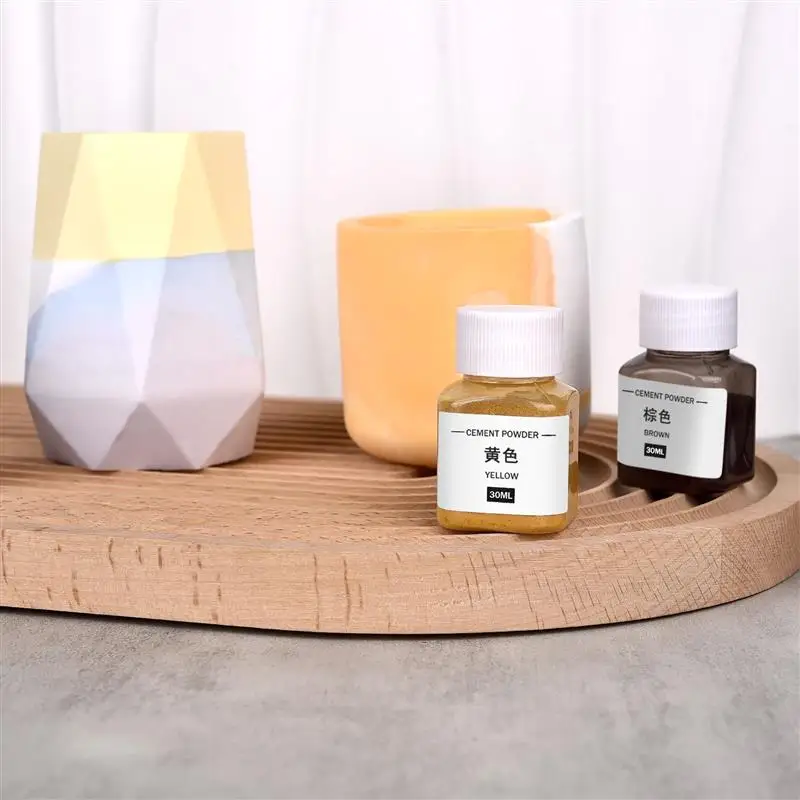 30ml Gypsum Cement Coloring Planter Pigment Gypsum Powder Color Concentrate Concrete Cement Plaster Mold DIY Handmade Supplies