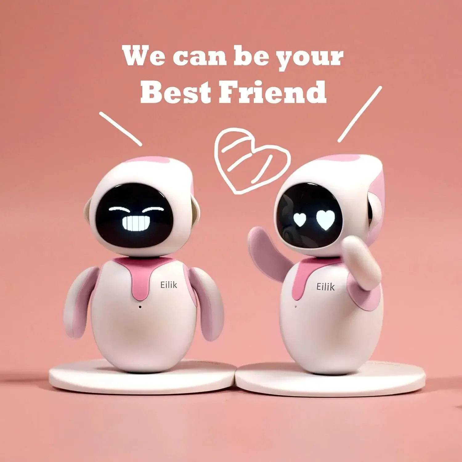 Eilik Robot Intelligent Emotional Voice Interactive Interaction Accompanying Ai Desktop Electronic Pet Inventory gift