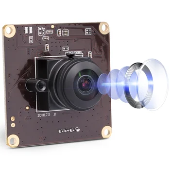 ELP 2MP Webcam Full HD 720P 120fps fotocamera USB OV4689 CMOS grandangolare Fisheye Lens Circuit Board Module Camera 180 per fotocamera 360