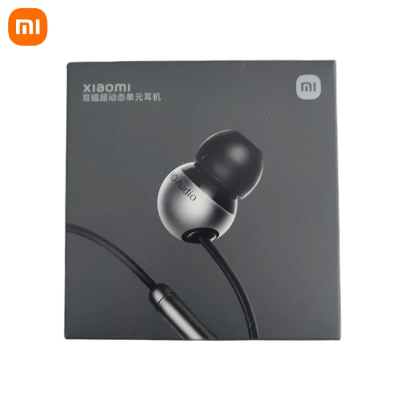 Original Xiaomi Dual Magnetic Super Dynamic Unit Earphone Hi