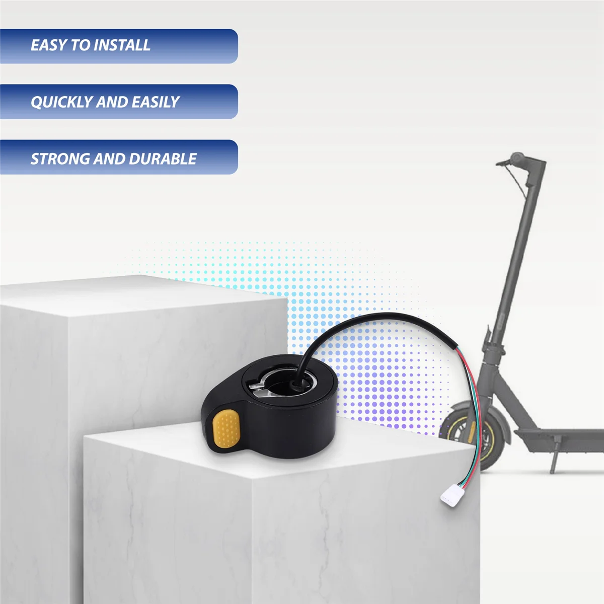Hoverboard Throttle Booster Accelerator for Ninebot MAX G30 Electric Scooter Finger Transfer Kits