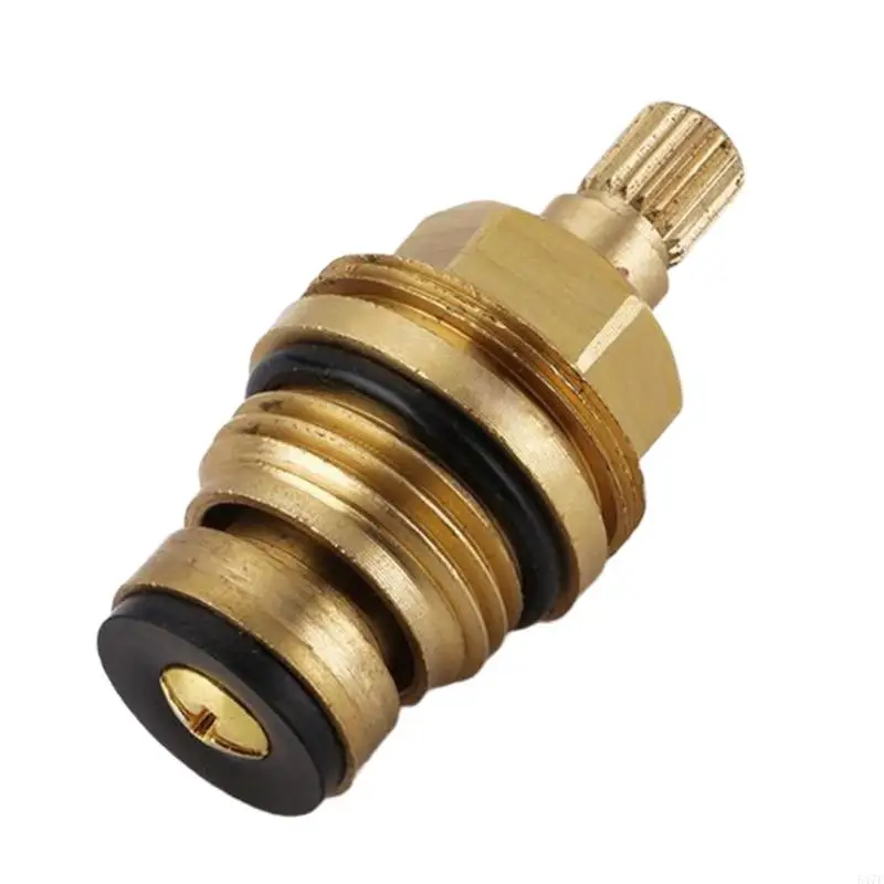 547F Brass Slow Opening Spool Replacement Faucet Hot And Cold Water Spool Faucet Cartridge Valves Repair Parts