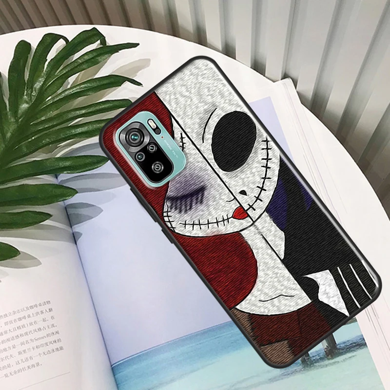 Yoedge 2 Custodie Natalizie Per Xiaomi Redmi Note 10S / Note 10 4G – Silicone Morbido Trasparente Con Disegni Alce E Natale, Regalo Donna - 3