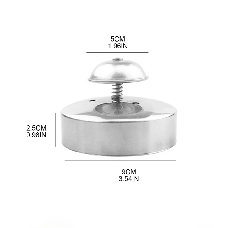 Dough Presser Pockets Pie Molds Party Potluck Hand Pie Molds Baking Stainless Steel Sandwich Cutter and Sealer