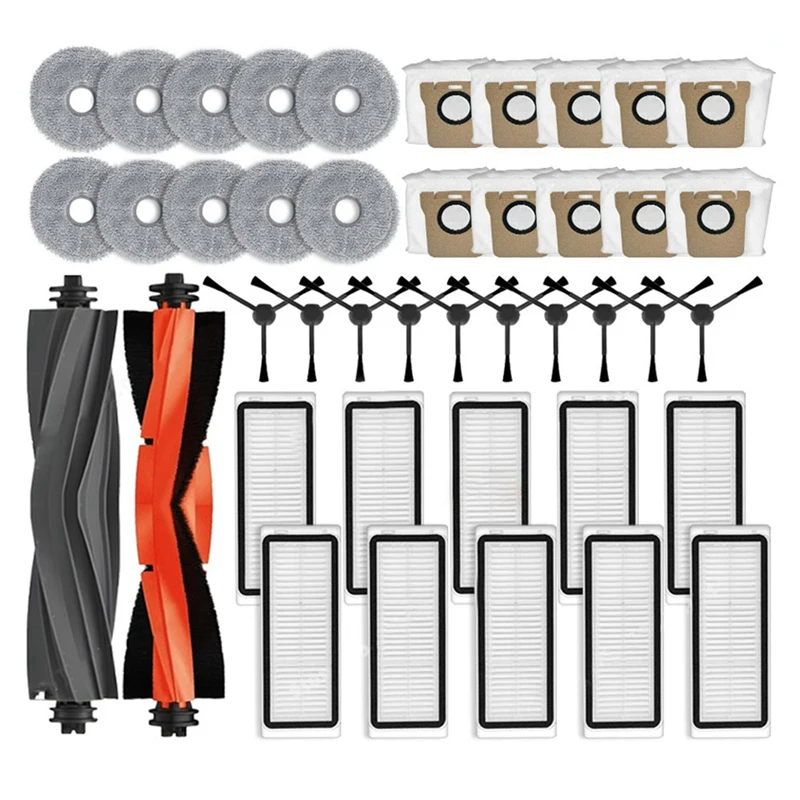 Per Dreame Bot L20 Ultra / L20 Parti Di Ricambio Ultra Complete Accessori Rullo Spazzola Laterale Filtro Mop Pad Sacchetto Della Polvere