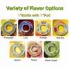 Flavored Water Bottle with Taste Pods Magic Gourde Tasting Drinking Bottle Fruit Flavor Air Sports Outdoor Waterfles Water Cup 4