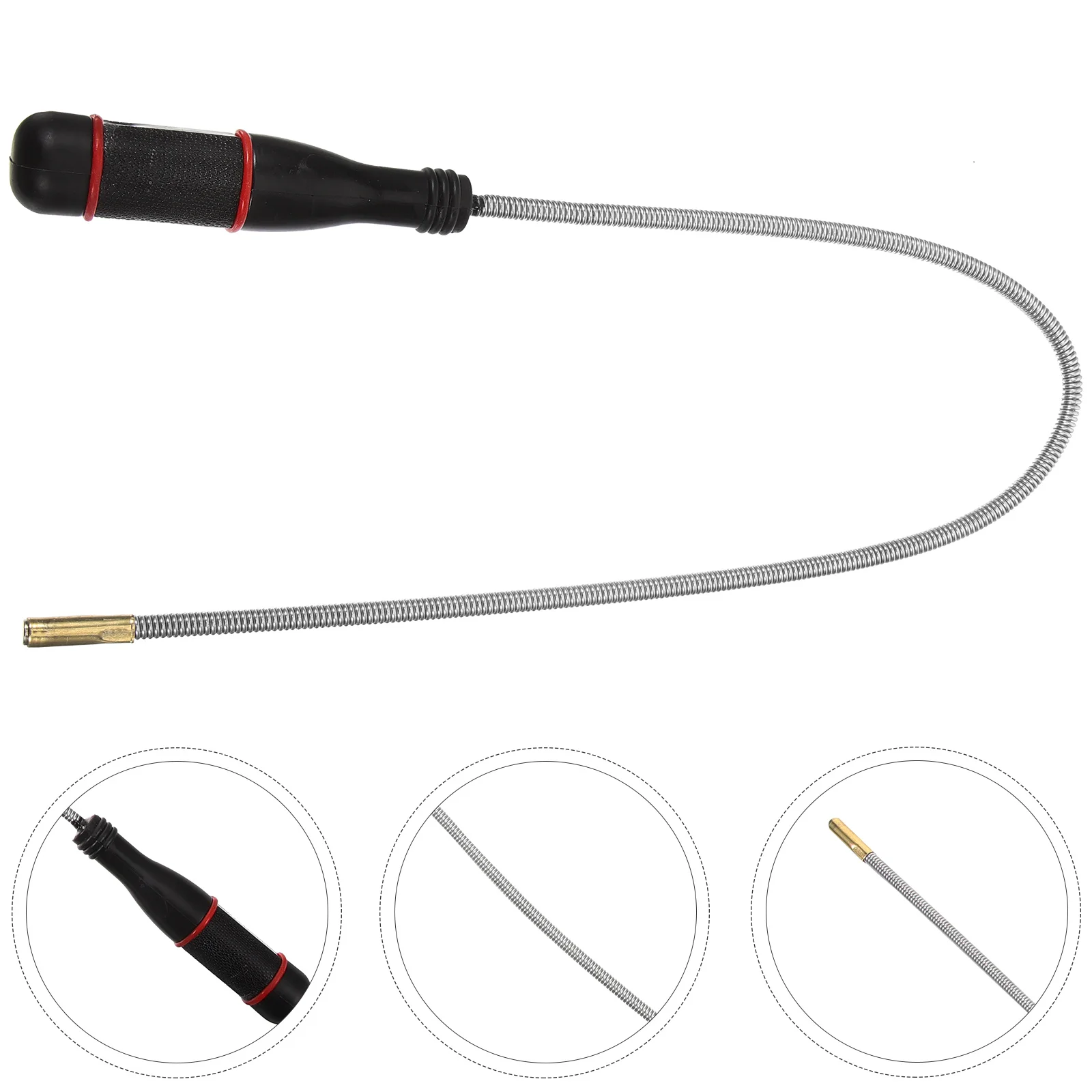 

Magnetic Pickup Tool Flexible Magnet Pick-up Sweeper Bendable Retriever Stick for Bolts Nuts Nails