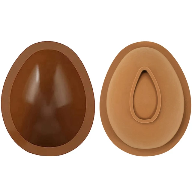 2 Pack Silicone Egg Molds Egg Mold Silicone, Egg Shaped Easter Chocolate  Molds Non-Stick Egg Mold - AliExpress