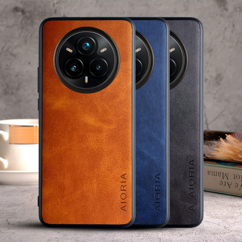 Luxury Vintage Leather Phone Case Cover