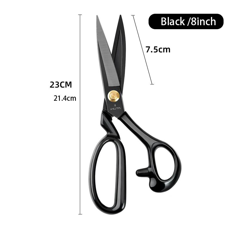 7.5 Leather Cutting Scissors Design Fabric Craft Cut Shears Sharp Heavy  Duty