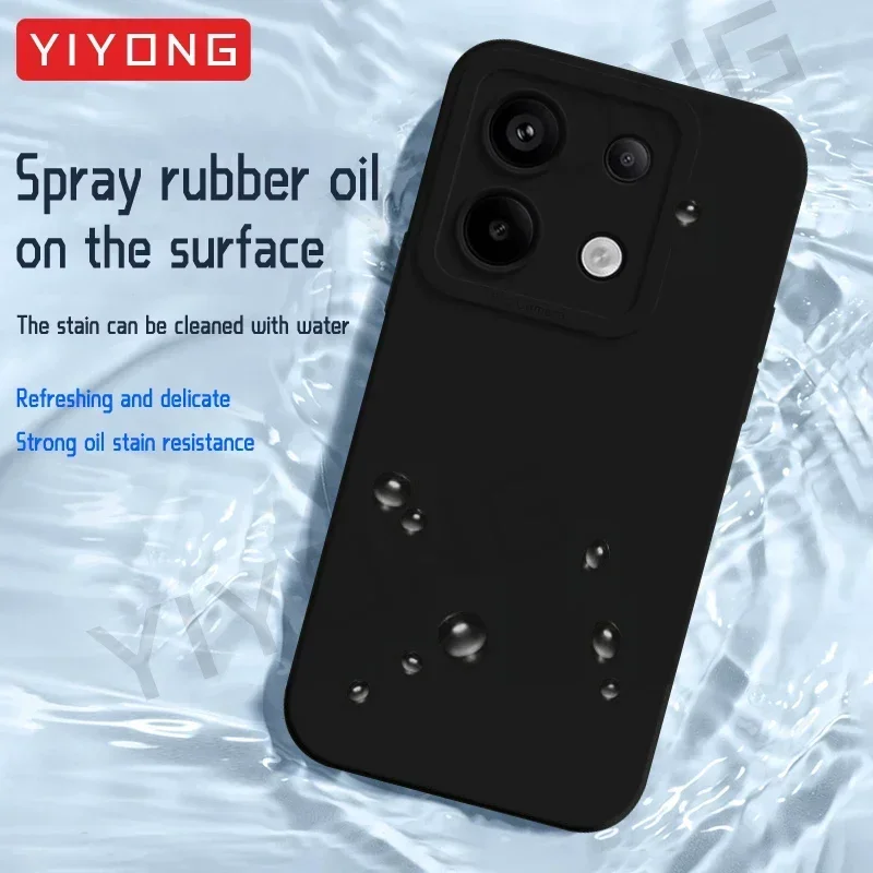Silky Liquid Silicone Soft Phone Case - YIYONG
