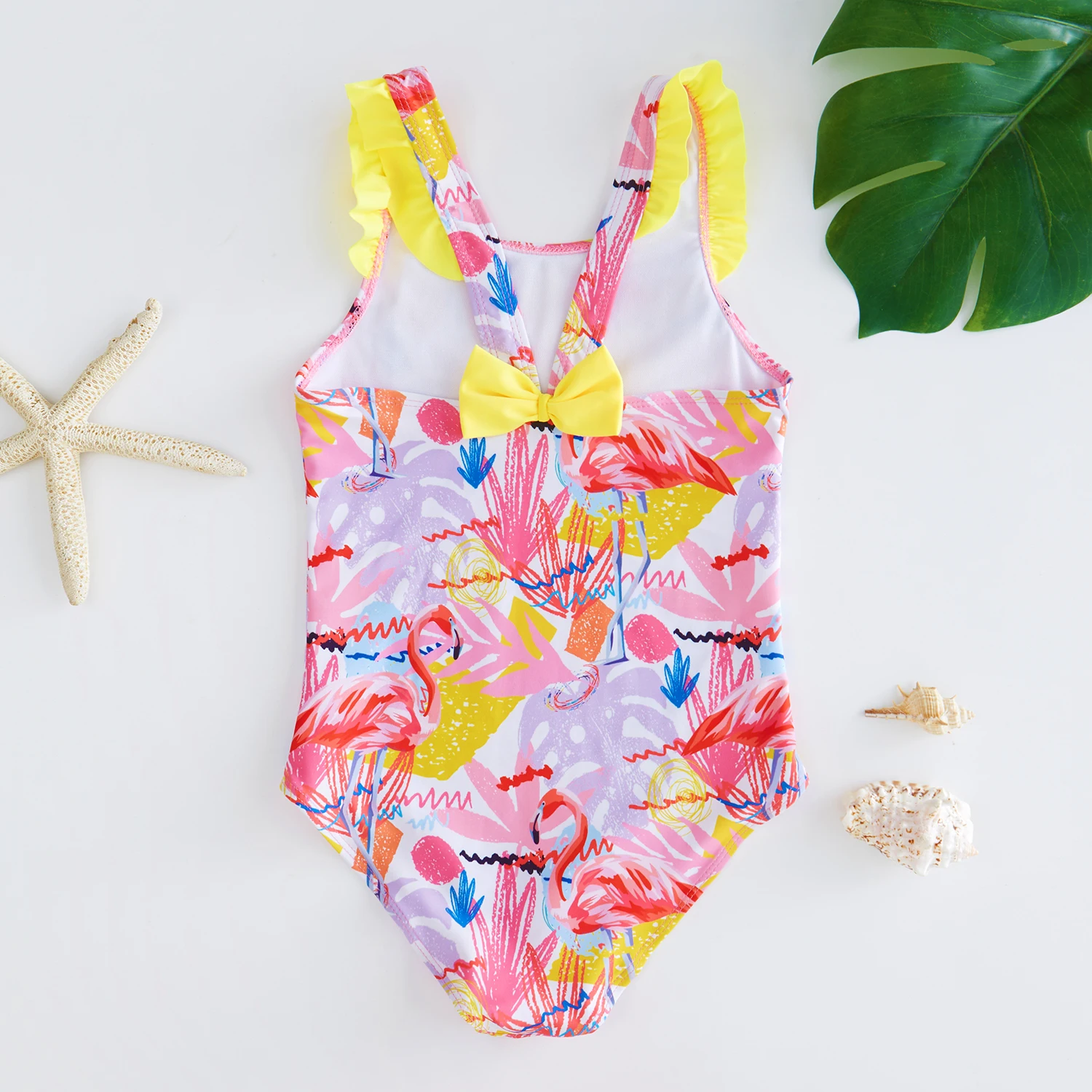Toddler Baby Girls One Piece Swimsuit 1~10Year
