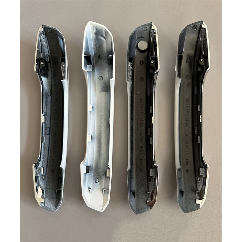 아우디 A4 B9 A5 2017 2018 2019 2020 2021 2022 2021 2024 Q5 2019 2020 2021 2022 2023 2024용 자동차 외부 도어 핸들 커버 세트