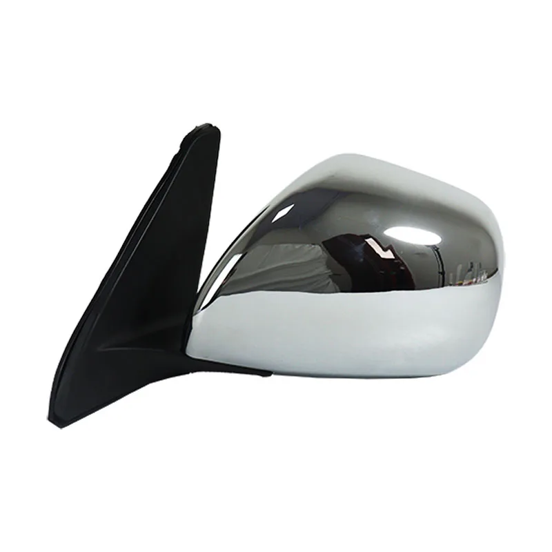 Car Chroming Outer Door Rearview Side Mirror Assy For Toyota Land