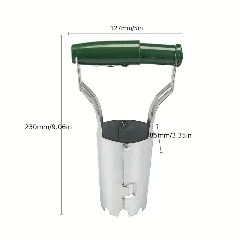 Agricultural Seedling Tube Transplanter Garden Handheld Planting Machine Parts Flower Transplanting Extractor Tool Lawn mowing
