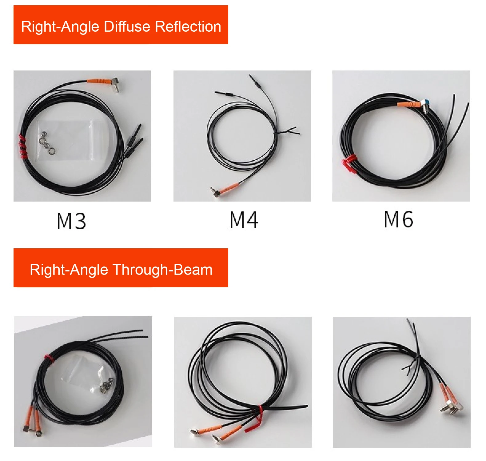 FX-551 Digital Fiber Optic Sensor 12-24V NPN Diffuse Through Beam Switch for Con