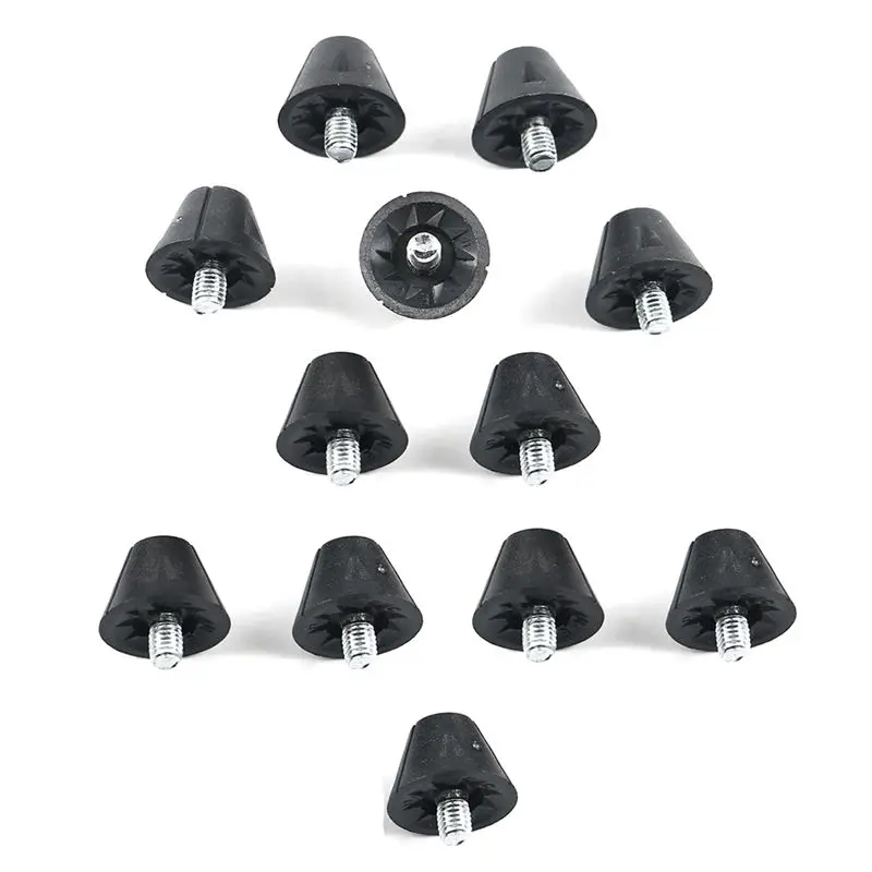 12Pcs 축구화 교체 스파이크 13Mm 전문 축구화 스터드 5MM 스레드 축구화-A00E용