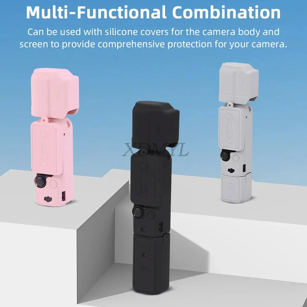 Description Picture 4 of itemSilicone Lens Cover For DJI Osmo Pocket 3 Anti-collision Screen Protective Dustproof Case Handheld Gimbal Camera Accessories